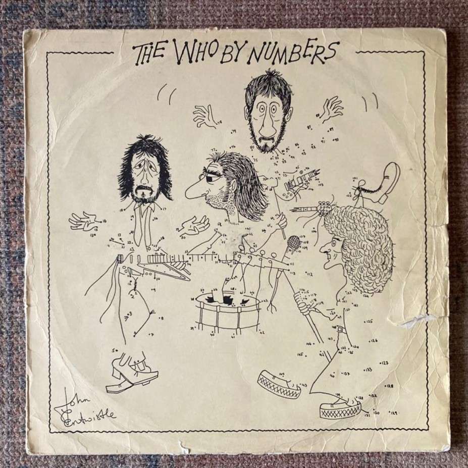The Who - The Who By Numbers (1975 SA press) VG/G