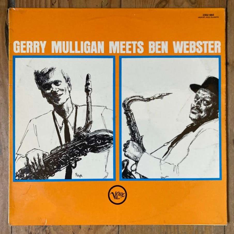Gerry Mulligan/Ben Webster - Gerry Mulligan Meets Ben Webster LP/Album (1976 SA reissue) VG+/VG+