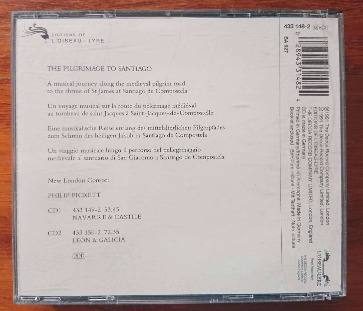 The Pilgrimage to Santiago (2 CDs)