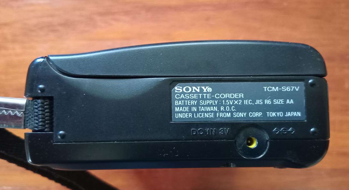 Sony Cassette-Corder TCM-S67V (For Repair/Spares)