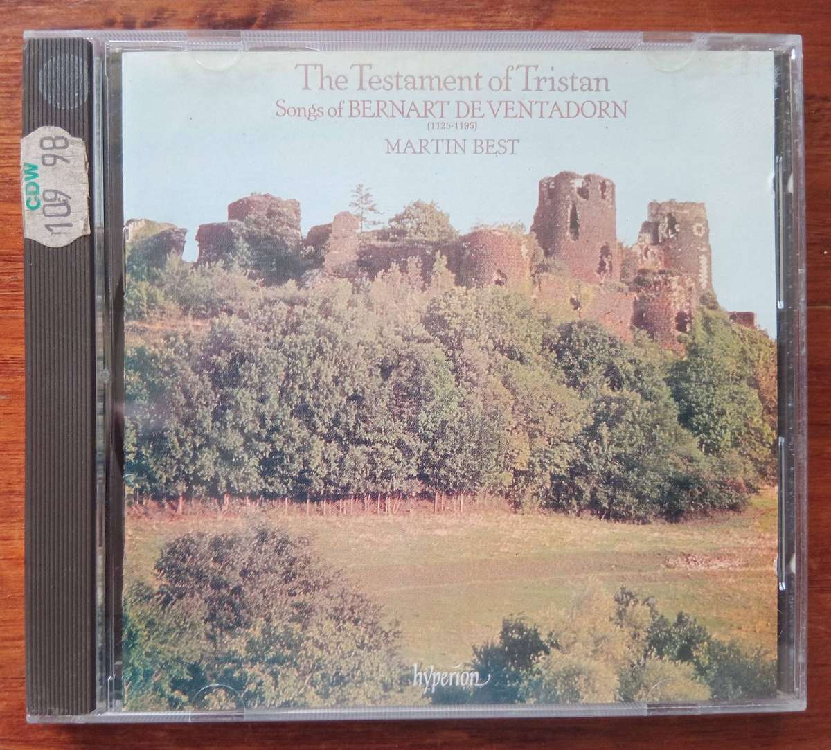 The Testament of Tristan: Songs of Bernart de Ventadron