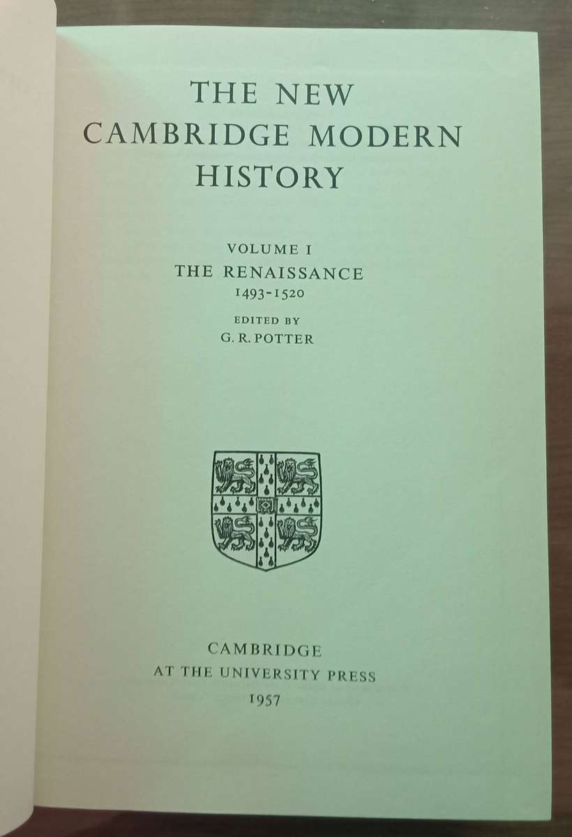 The New Cambridge Modern History (12 Vols. with Atlas)