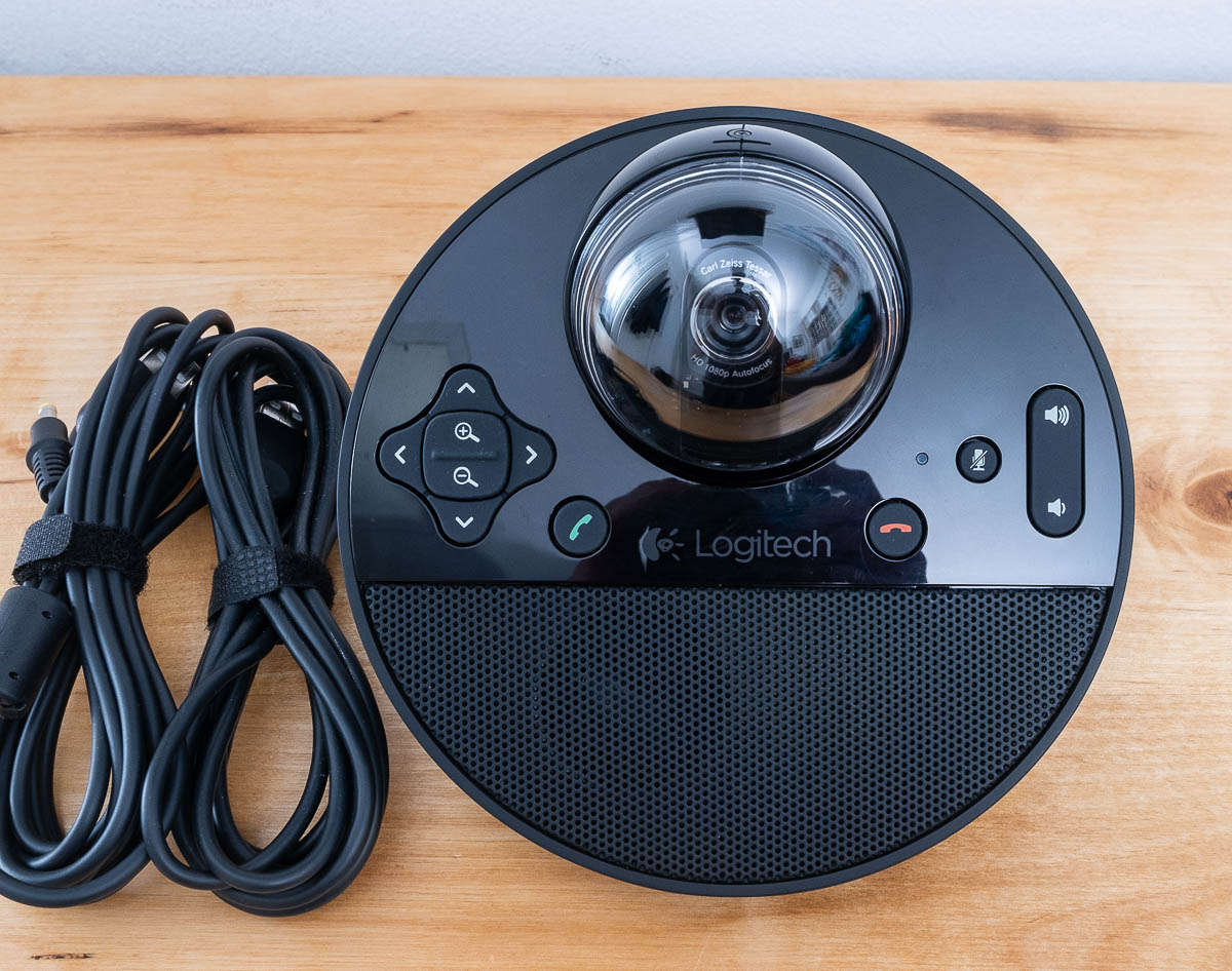 Logitech BCC950 All-In-One Webcam and Speakerphone Conference Camera VU0029 960-000867