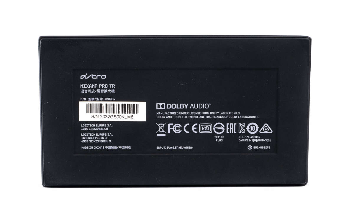 Logitech Astro Gaming MixAmp Pro TR Gen 4 for PC, PS4, PS5, Mac