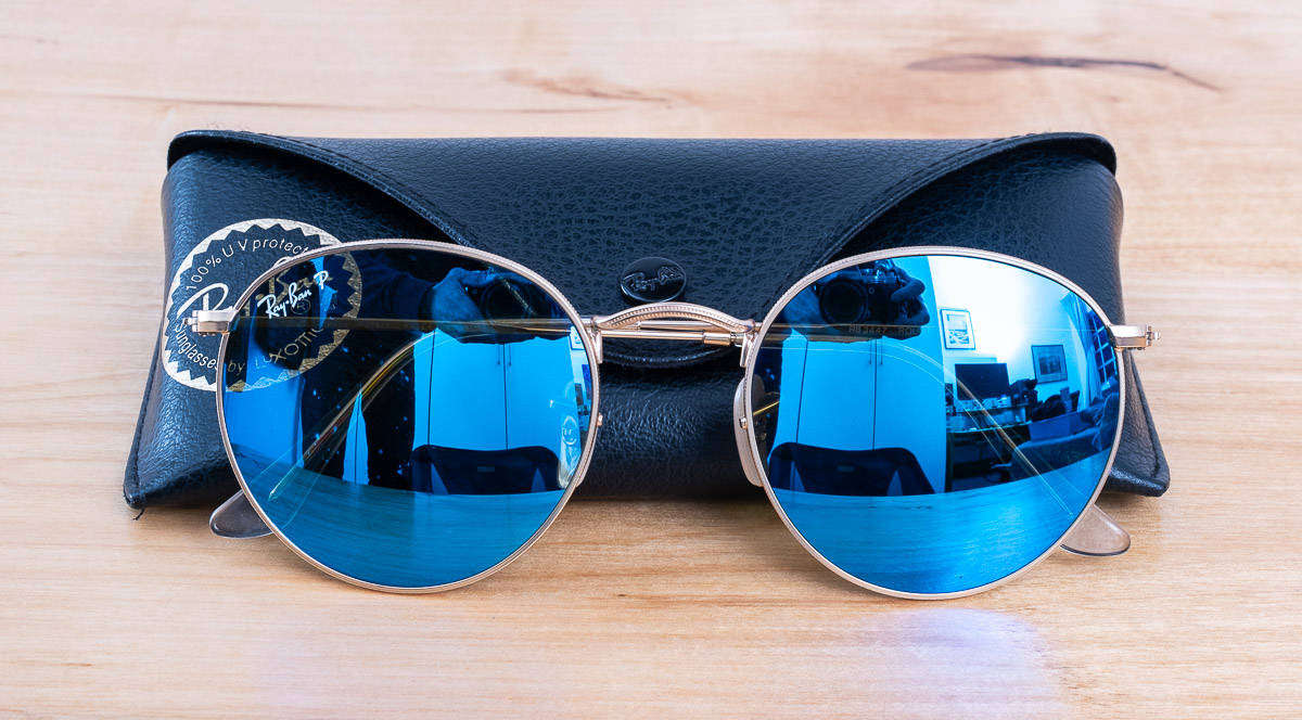 Ray-Ban Round Metal RB3447 Polarized 112/4L 53-21 145