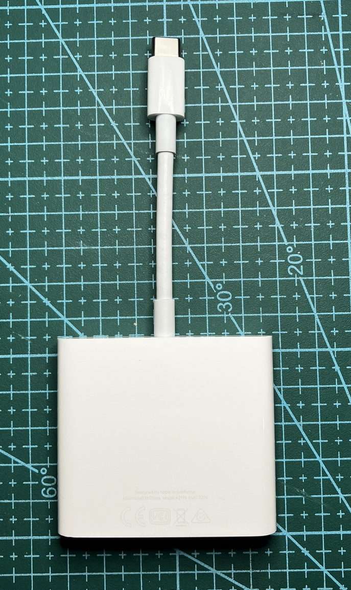 Apple USB-C Digital AV Multiport Adapter for Mac/iPhone/iPad - MW5M3ZM/A