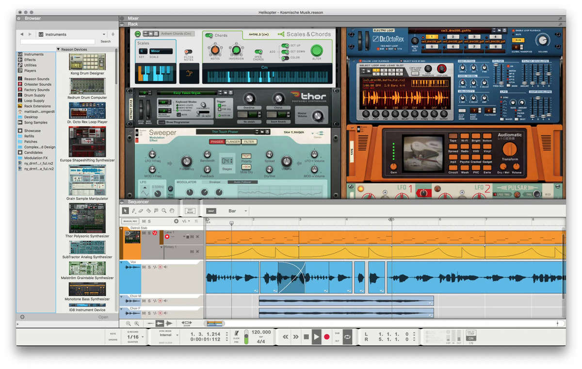 Propellerheads Reason 11 Licensed Full Version - Reason Studios