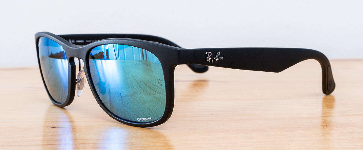 Ray Ban RB4263 Chromance Unisex Sunglasses *Blue Polarized Lenses* Matte Black Frames* 601SA1 55-18