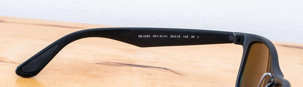 Ray Ban RB4263 Chromance Unisex Sunglasses *Blue Polarized Lenses* Matte Black Frames* 601SA1 55-18