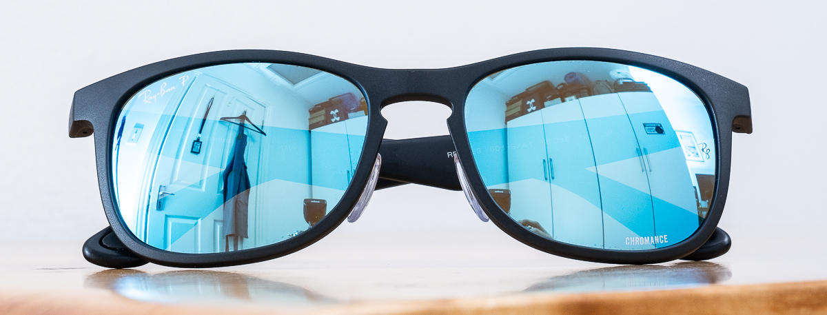 Ray Ban RB4263 Chromance Unisex Sunglasses *Blue Polarized Lenses* Matte Black Frames* 601SA1 55-18