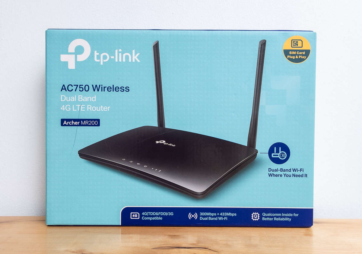Tp-link Archer MR200 AC750 Wireless Dual Band 4G Router