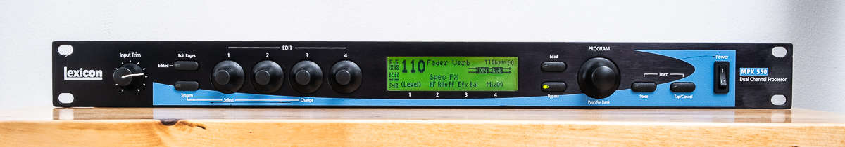 Lexicon MPX550 Dual-channel Effects Processor & AD I/O