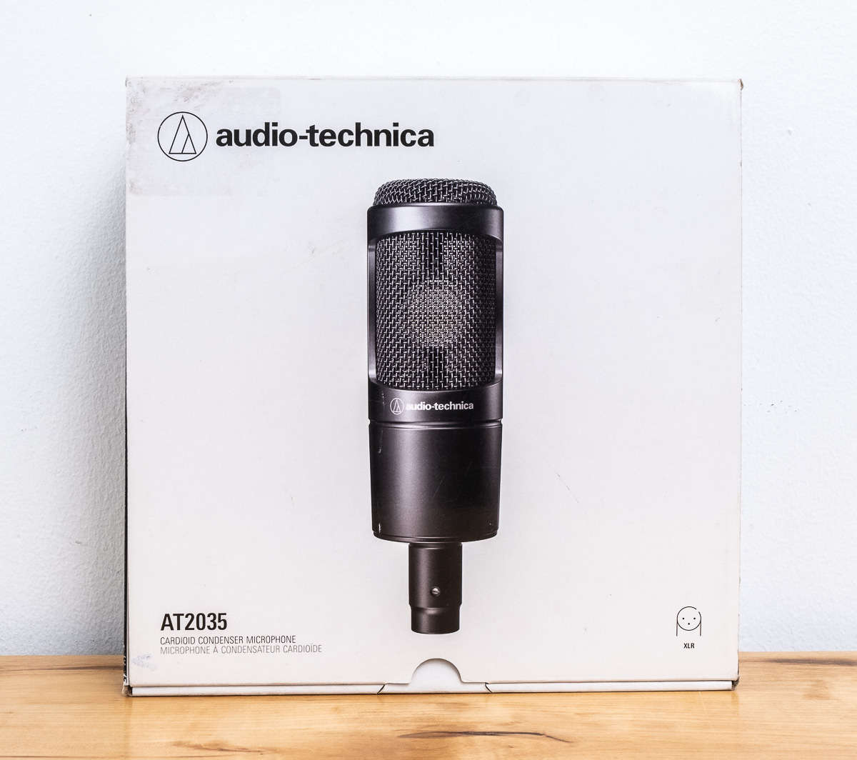 Audio-Technica AT2035 Condenser Microphone *BOX + SHOCKMOUNT*
