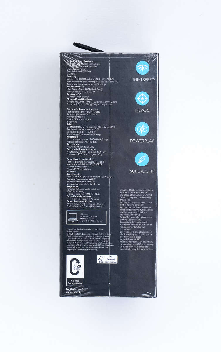 *R3399* Logitech PRO X Superlight 2 Lightspeed Wireless Gaming Mouse