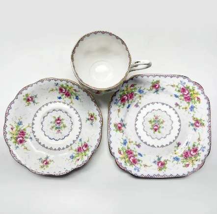 Vintage Royal Albert Petit Point Trio x 2 Sets