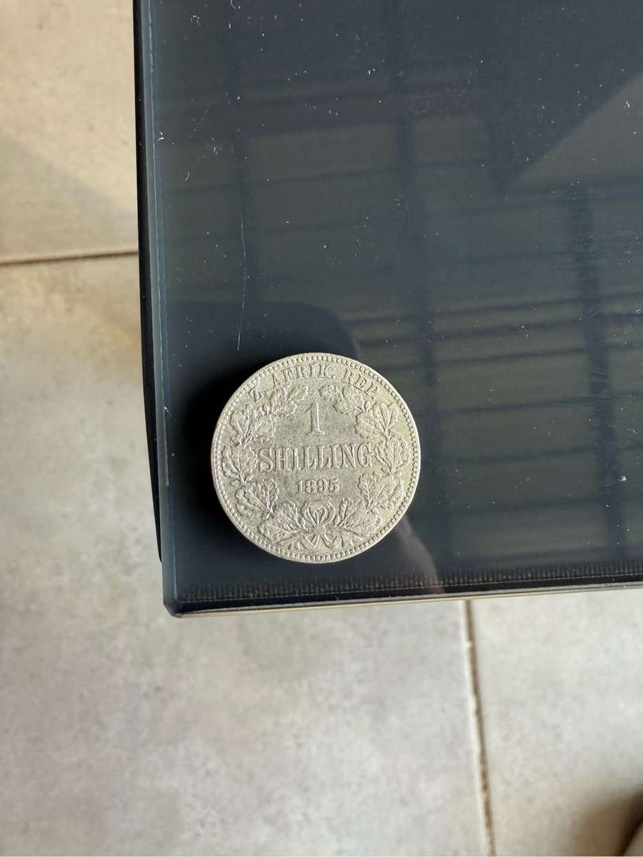 1895 & 1896 ZAR 1 Shilling