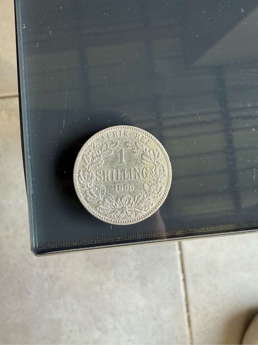 1895 & 1896 ZAR 1 Shilling