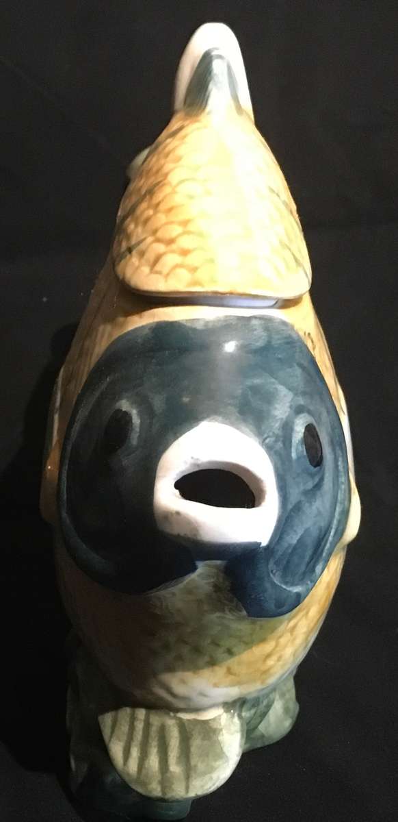 Vintage Tropical Fish Teapot