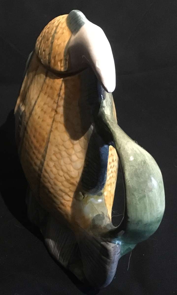 Vintage Tropical Fish Teapot