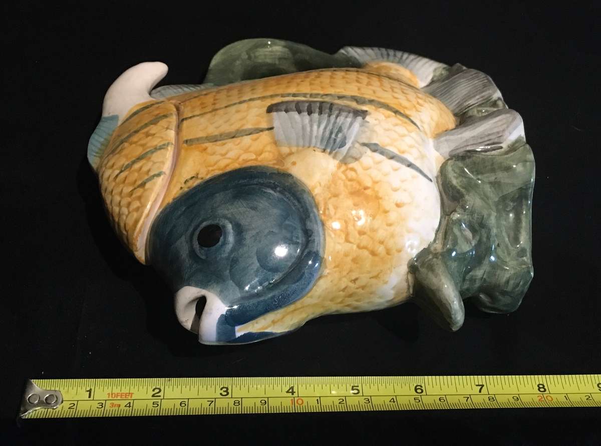 Vintage Tropical Fish Teapot