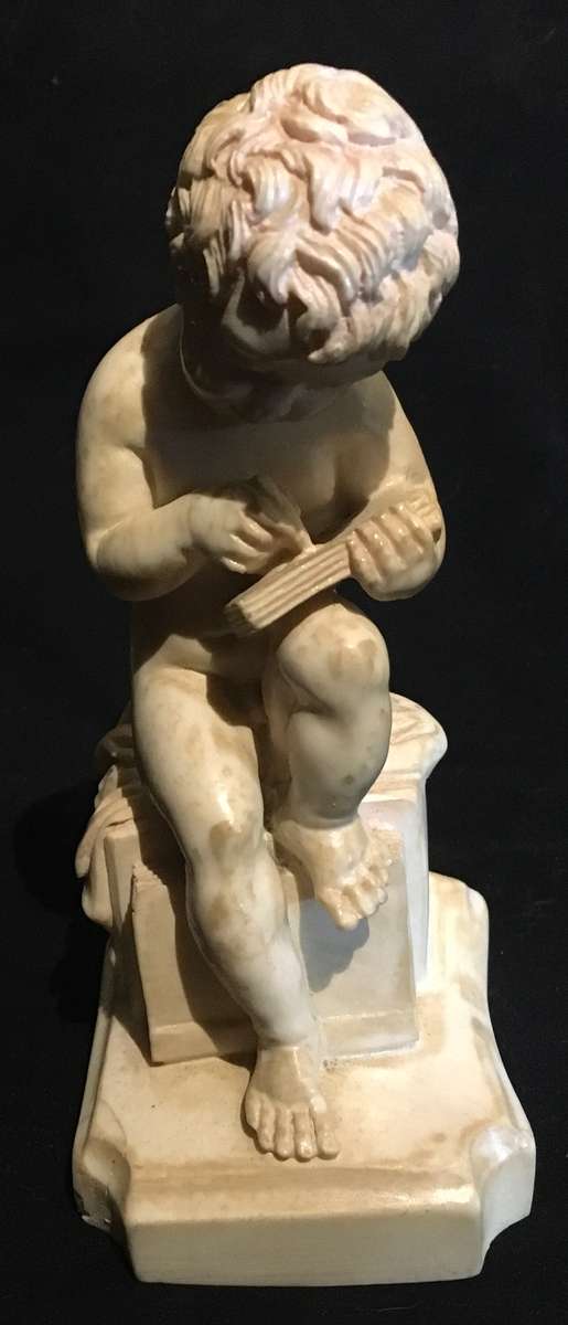 Le Ron Little Boy Reading  Figurine