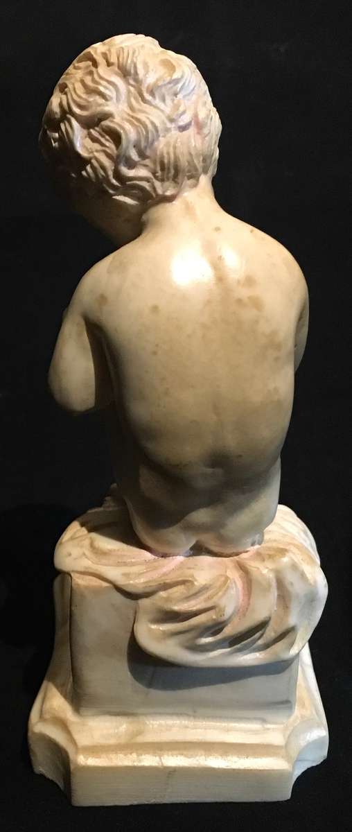 Le Ron Little Boy Reading  Figurine