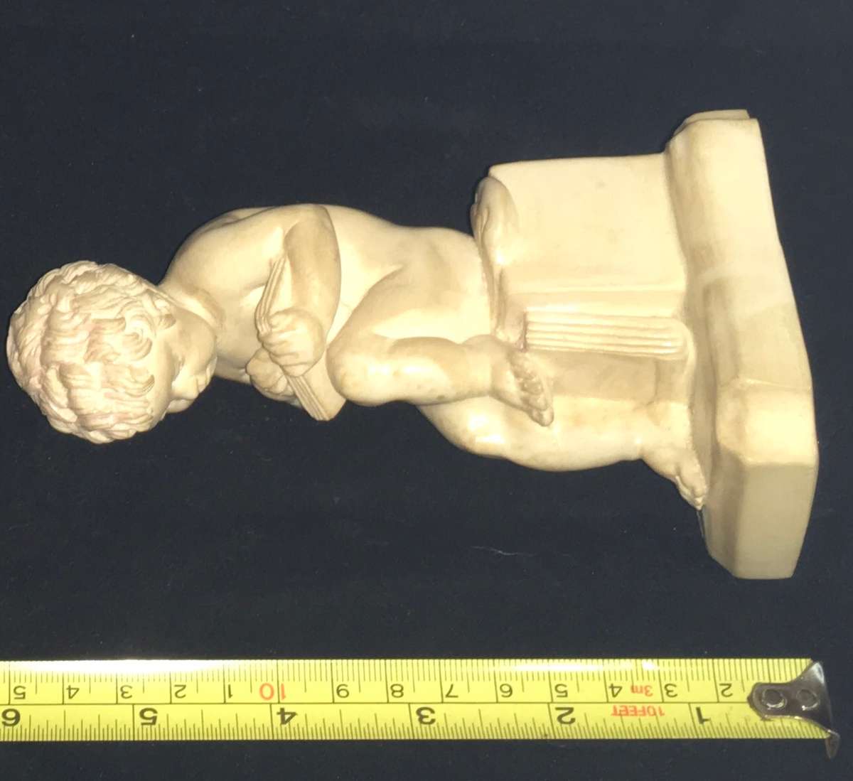 Le Ron Little Boy Reading  Figurine