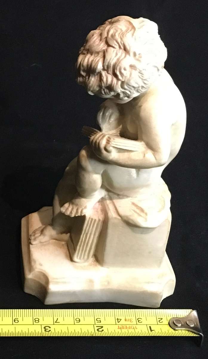 Le Ron Little Boy Reading  Figurine