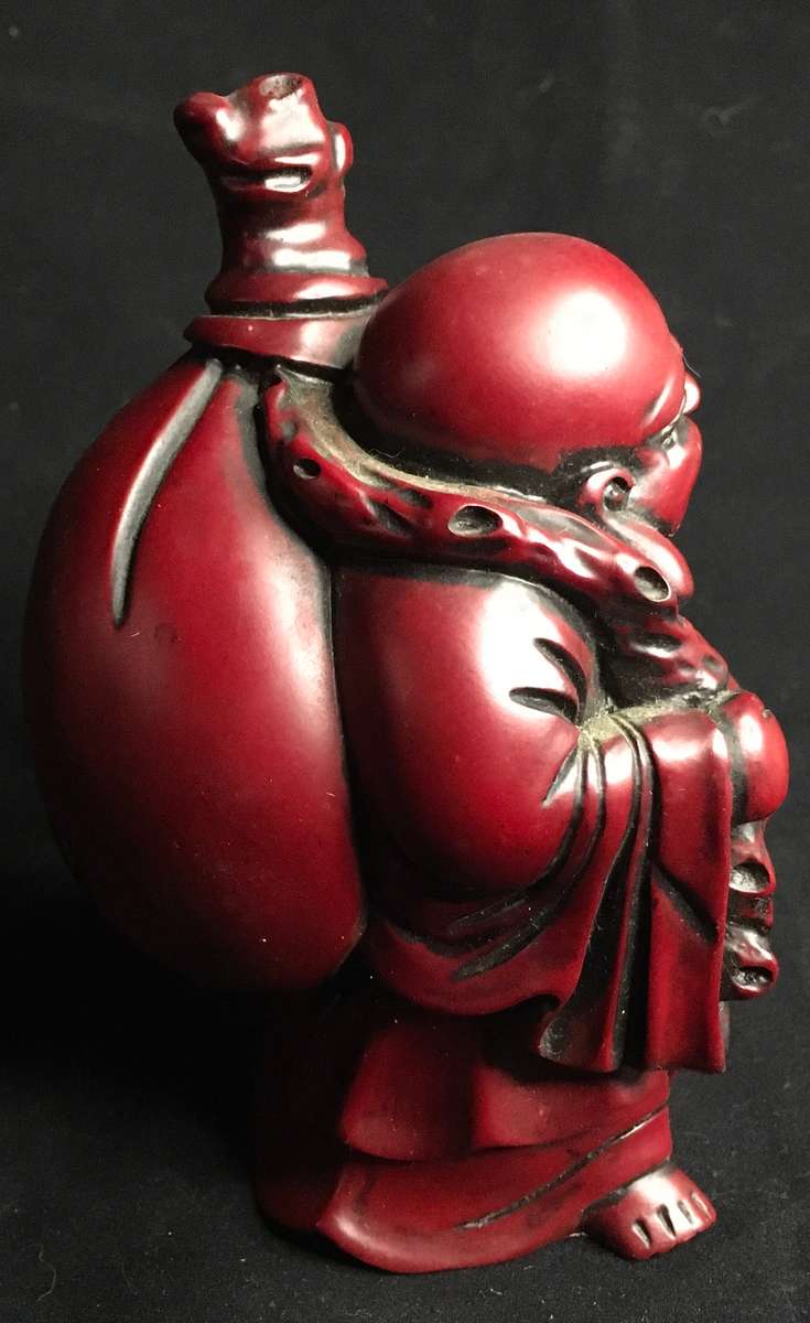 Orientalist figurine: Hotei - one of the Seven Lucky Gods