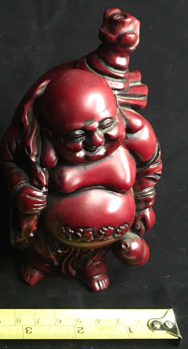 Orientalist figurine: Hotei - one of the Seven Lucky Gods