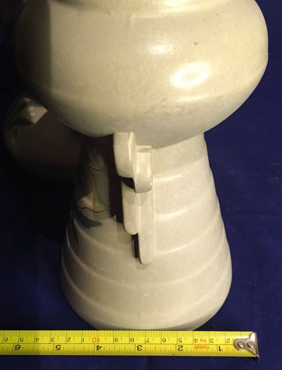 Monkton BRENTLEIGH Ware England 1930's Floral Art Deco vase (pair)