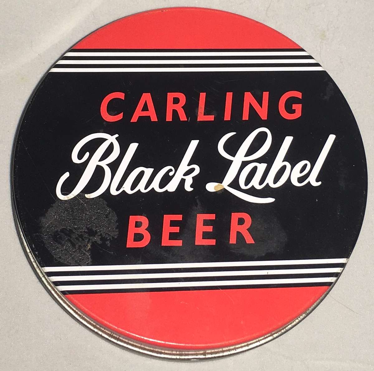 Carling black label coasters