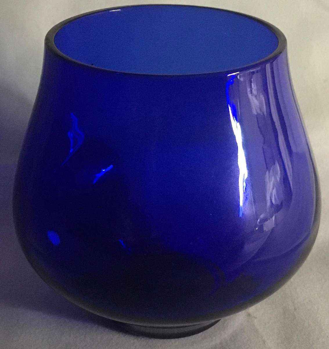 Olive Oil Tasting Glass  Cobalt Blue