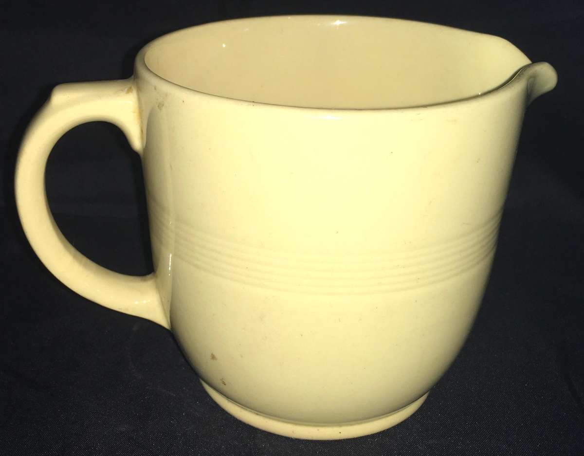 Woods Ware Jasmine 1940-50s pitcher
