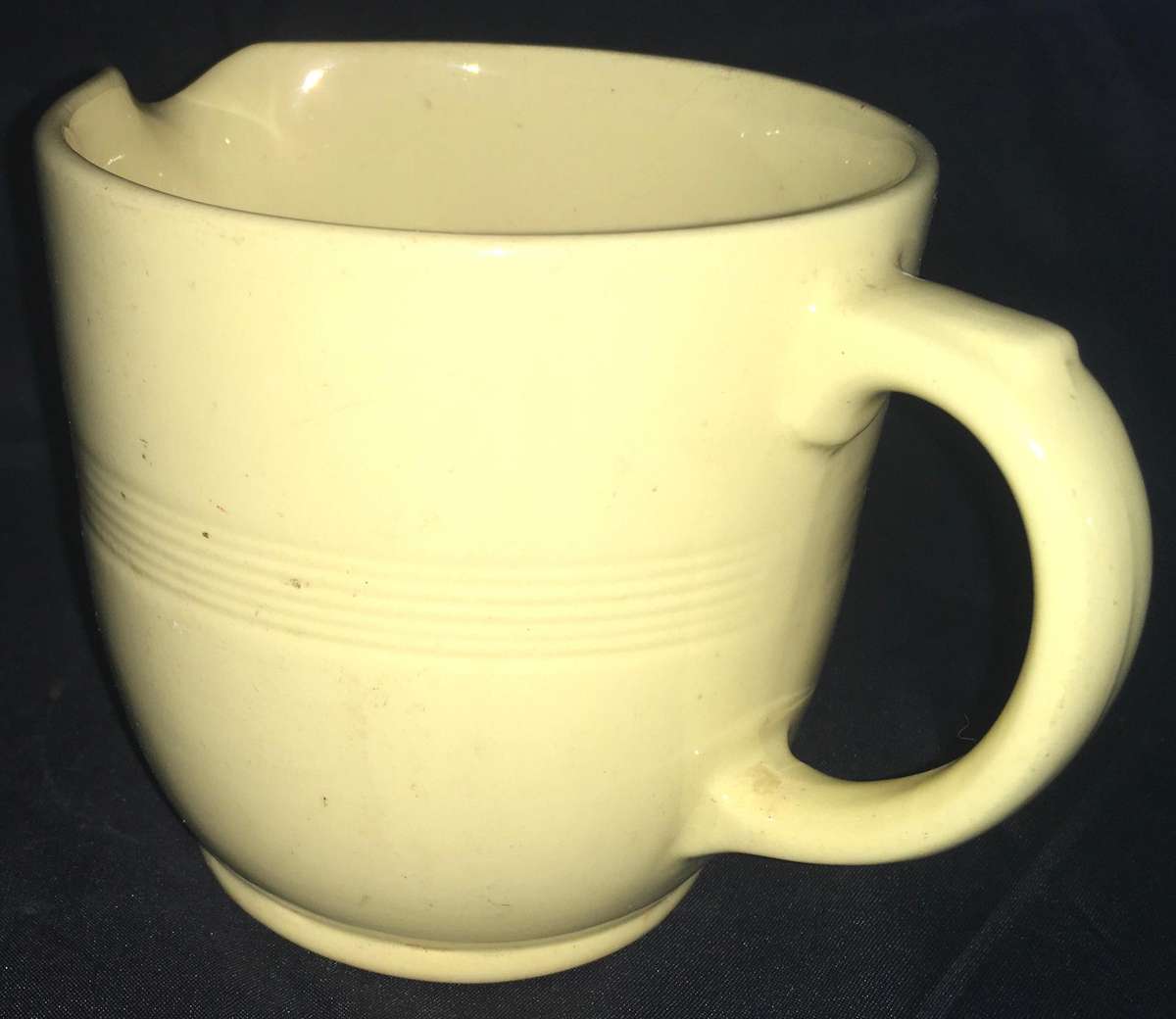 Woods Ware Jasmine 1940-50s pitcher