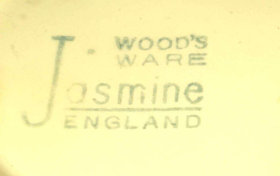 Woods Ware Jasmine 1940-50s pitcher