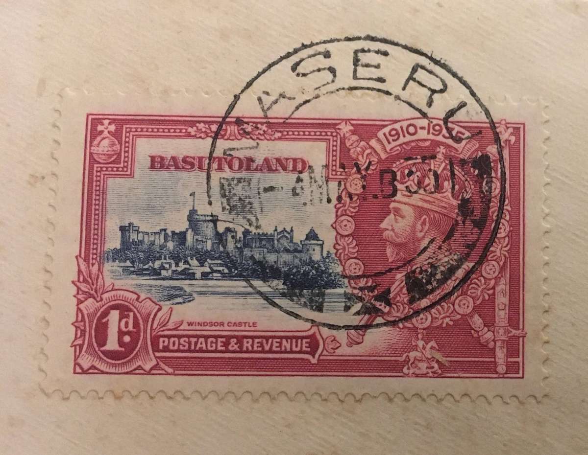 Basutoland 1935. First day of issue 4 May 1935