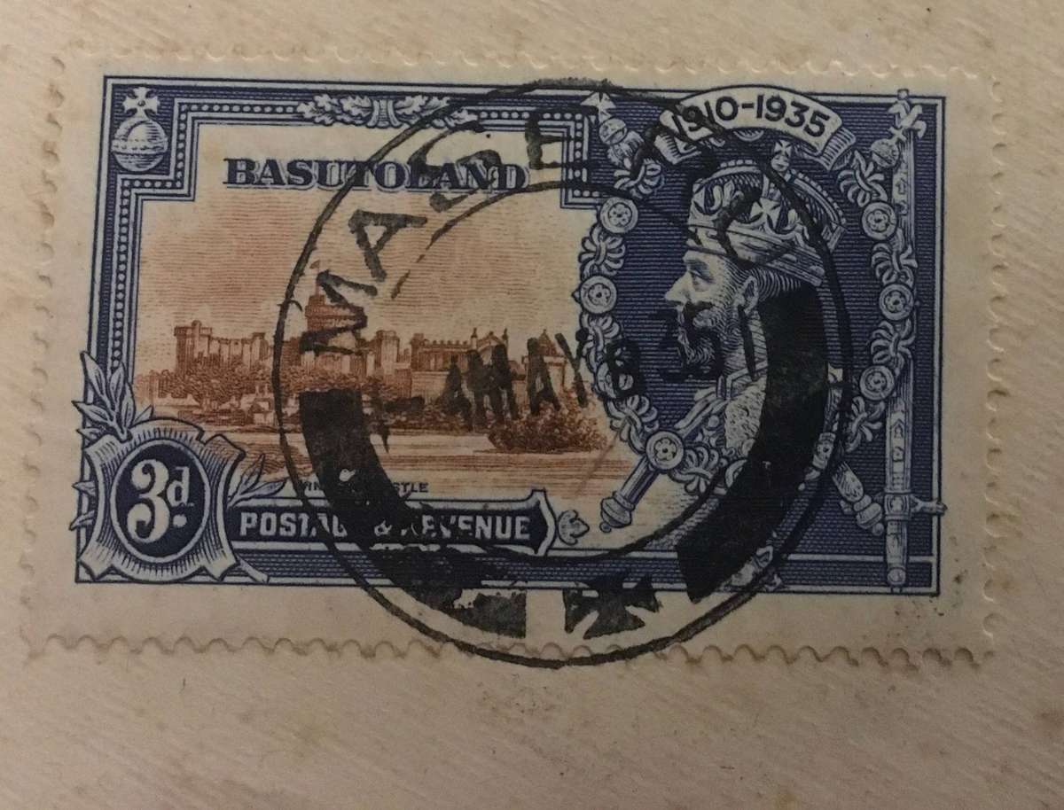 Basutoland 1935. First day of issue 4 May 1935
