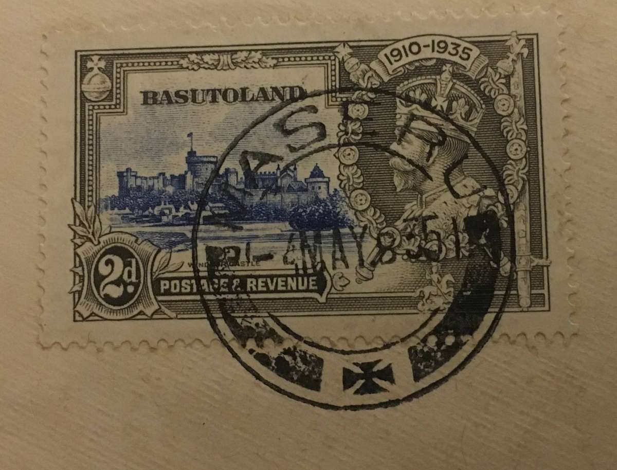 Basutoland 1935. First day of issue 4 May 1935