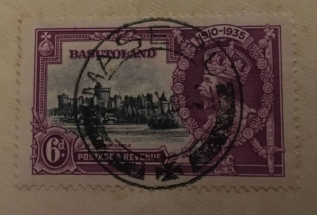 Basutoland 1935. First day of issue 4 May 1935