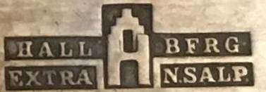 Silver-plated spoon from Sweden, produced by C.G. Hallberg,