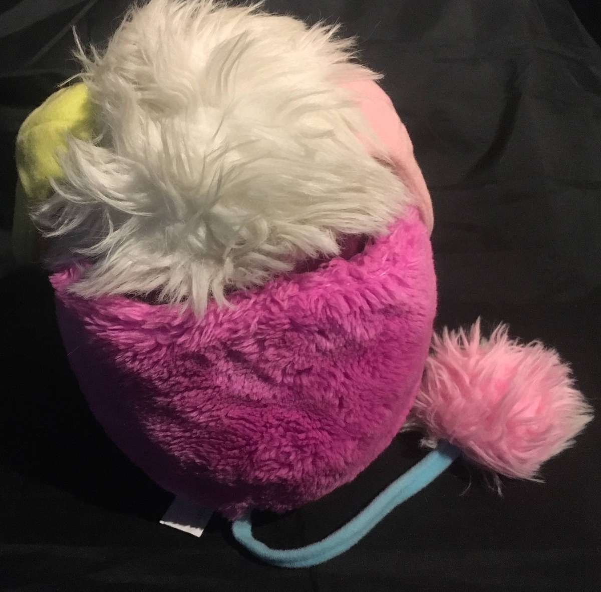 Vintage 1986 Mattel Popples Pink 12" Plush BC680