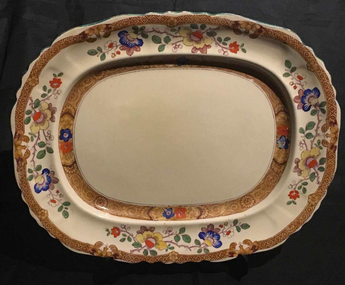 Masons ironstone large serving platter 30 width and 37,5cm length