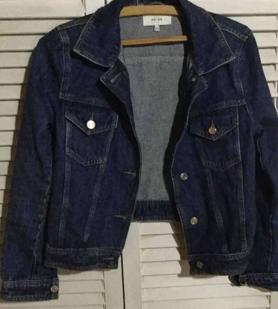 Reiss denim jacket. UK size 10.