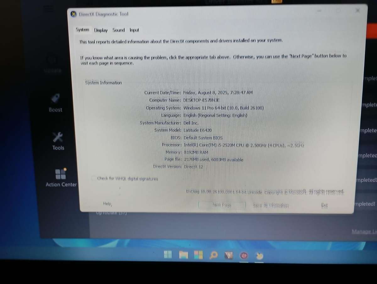 Dell latitude E6420 laptop i5