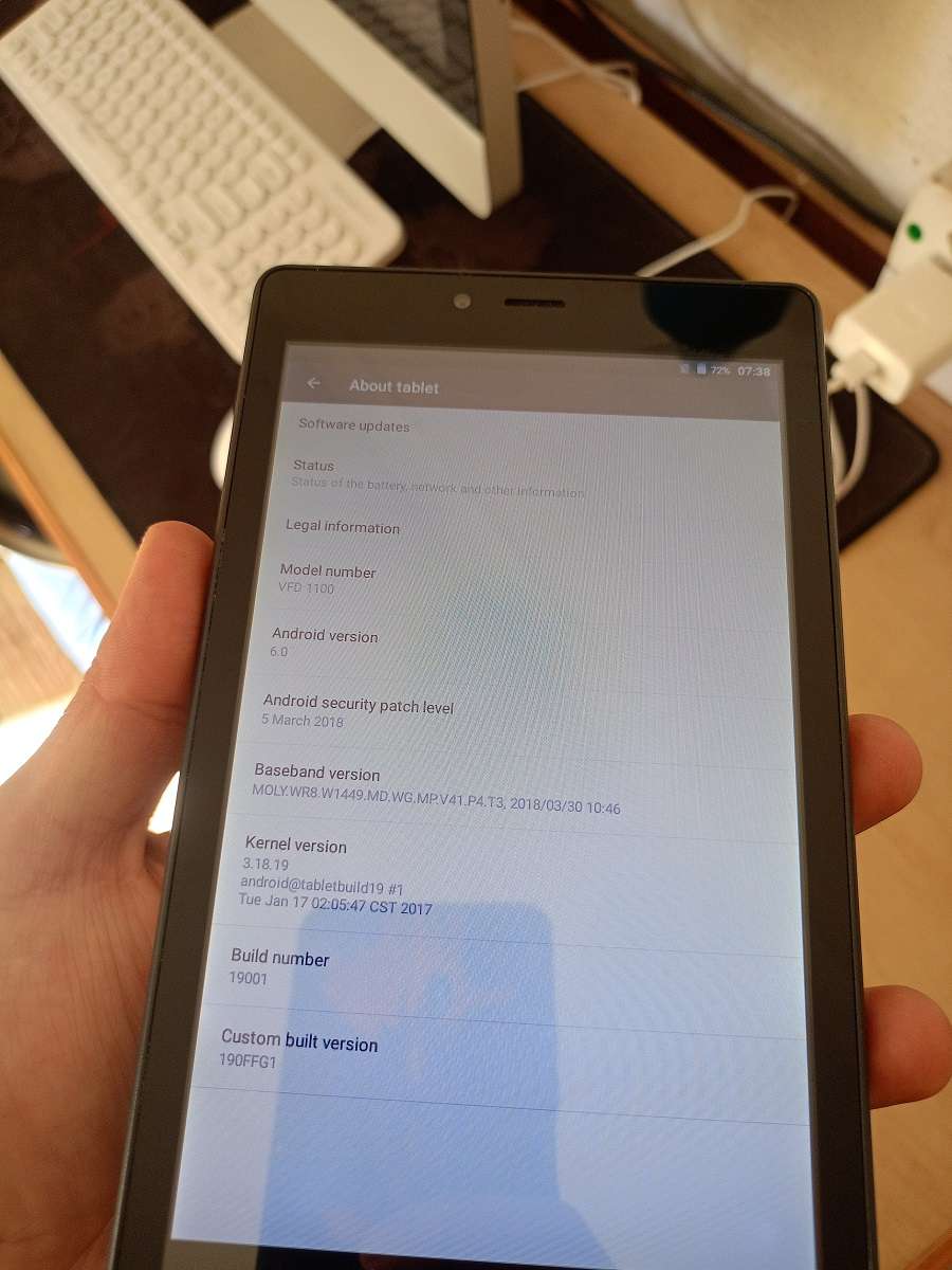 Vodacom Smart 7inch Tablet for sale