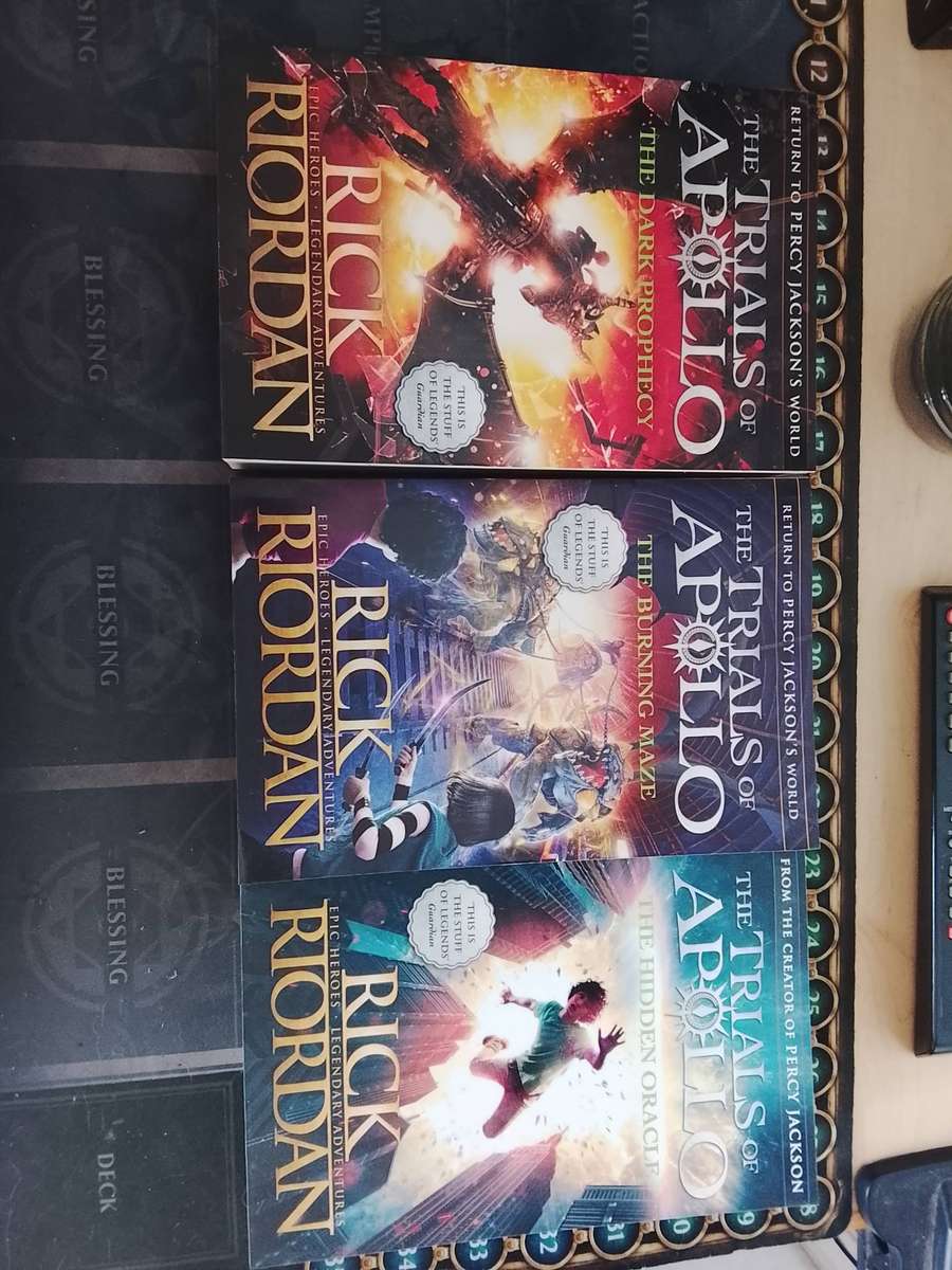 Trials of Apollo Book Series x3