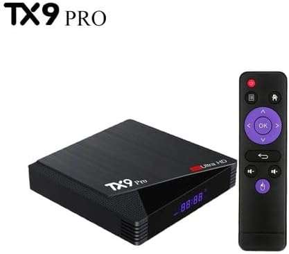 TX9 Pro 6K Ultra HD Android 11.1 TV Box  Set-Top Box with Quad-Core 8/128GB CPU with Pre-Loaded Apps