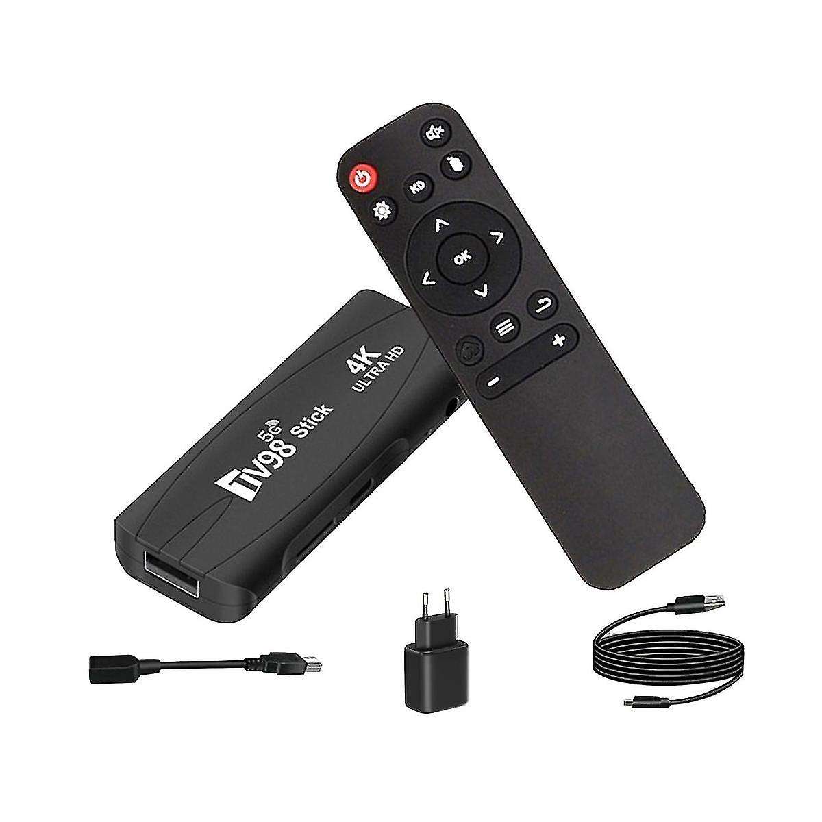 Smart TV Stick M98-Y2 Android TV 2.4G 5G WiFi Google Assistant Chromecast Netflix, Youtube, Etc