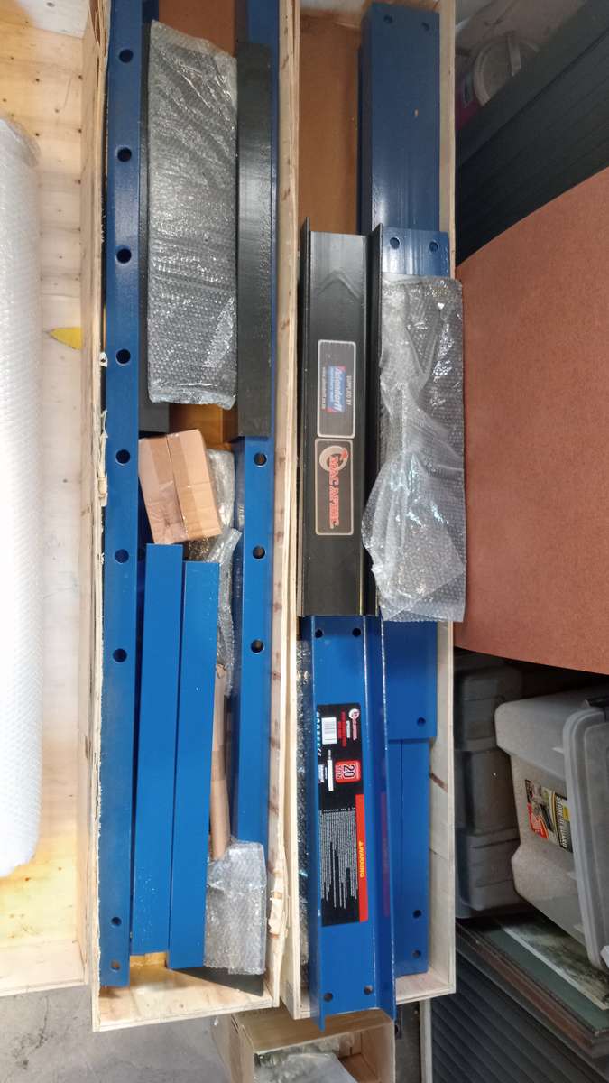 MAC AFRIC Hydraulic Shop Press 20 Ton - Frame only (no hydraulics)